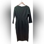 T Tahari  Green jewel midi dress. Size 10 Photo 2