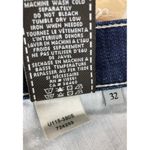 7 For All Mankind 7FAM Seven For All Mankind Dojo Denim Shorts Size 32 Dark Wash 7" Inseam Photo 4