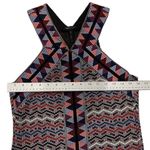 BCBGMAXAZRIA NWT $178 BCBG Max Azaria Jacquard Tesa Halter Dress M Photo 6