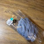 We Wore What NWT Blue Halter Tie Neckline Wide Ribbed Crop Top Bandeau Style Photo 13