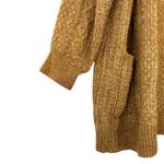 Terra & Sky Women's Cable Knit Cardigan Sweater Chunky Oversized Cozy Photo 4