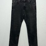 Free People X We The Free Cuffed Slim Boyfriend Jean In Black Photo 2