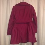 Say What? Say What? Magenta Pea Coat, size XL Photo 4
