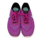 Nike  Free RN GS Running Shoes Youth 6 Purple Teal Lace Up‎ Athletic Sneakers Photo 0