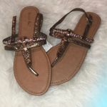 Just Be New mocha sandals gladiator style size 9 Photo 6