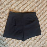 ZARA Black Ruched Skort Photo 2