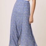 French Connection Floral Blue Maxi Skirt size XS Photo 0