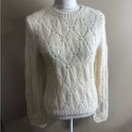 Reformation  Cream Cable Knit Sweater size small Photo 1