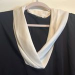 Nic+Zoe  | Black Long Sleeved V-Neck Blouse Size XL Photo 2