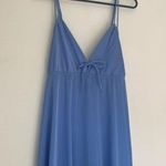 Vintage 70s Erica Loren Lingerie Slip Blue Size M Photo 1