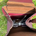 Amazon Burgundy Leather Purse Photo 3