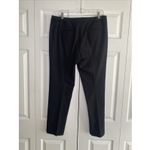 Calvin Klein Womens 10 Highline Pants Black Straight Leg Trouser Pants Career Photo 3