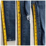 Paige Verdugo Ankle Skinny Jean IKE Destructed DNM981 Blue Size 31 NWOT mid rise Photo 5