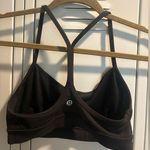 Lululemon  Flow Y Bra Black Size 6 Photo 0