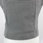 Cupcakes and Cashmere New  Plaid Tank Top Black White Photo 8