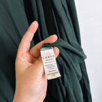 FLAW Lunya Organic Pima Long Cardigan One Size OS Green Photo 11