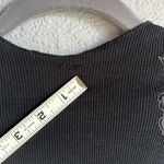 Free People 🖤 Daniella Black Lace Shoulder Blouse Photo 8