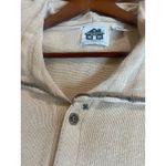 STORYBOOK KNITS Vintage 90s Flower Cardigan Sweater Size 2X Ramie GRANNY COTTAGE Gray Photo 4