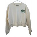Ripple Junction Dinner Party Invite Crewneck Sweatshirt Natural NWT Medium Photo 4