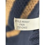 Madewell  Striped Pickford Pullover Sweater - Blue&Brown / Size Small Photo 3