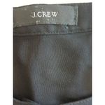 J.Crew J. Crew Black Viscose Long Sleeve Half Button Long Sleeve Shirt Women's Small Photo 6