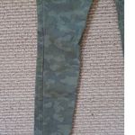 Old Navy  Rockstar Super Skinny Jeans Womens Size 4 Green Camo Denim 27x25 Photo 5