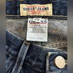 Guess Vintage 90s Logo High Rise Straight Leg Mom Jeans Style 1050RG Size 29 Photo 8