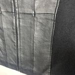 Coldwater Creek  Leather Sweater Coatigan Jacket Sz Small Petite Photo 2