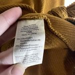 Madewell Texture And Thread ‎ Jacquard Knot-Front Top Women’s Size Small Gold Photo 4