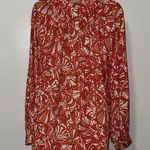 Alex & Jordan Women’s Mod Button Down Long Sleeve Top Blouse Size Large L Pink Photo 1