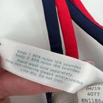 Cacique Swim by  Swim tankini Top Blue floral flower print strappy plus Size 14 Photo 8