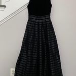 VTG EUC Ever Beauty Whimsigoth Black Velvet Ball Gown/ Prom Dress/ Evening Gown Size 4 Photo 0