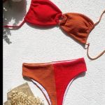 Boutique color block bandeau Bikini set Photo 4