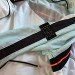 Super Cool Used / Worn PE Nation Light Blue Hooded Windbreaker Zip up Jacket Size L Photo 8