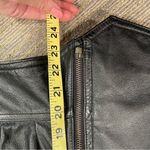 wilson's leather Vtg Y2K Wilson’s Leather Moto Cropped Jacket Sz Medium Biker Asymmetrical Photo 15