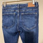 ZARA  Trafaluc Denim Distressed Jeans Women’s Size 25 raw hem zippered ankles Photo 4