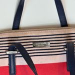 Kate Spade Red and Navy Striped Women's Bag Photo 1