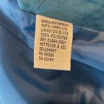 Talbots VTG Women Irish Linen Midi Dress 4 Blue Sheath Career Timeless Classic Photo 9