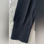 J.Crew  classic black 100% Merino Wool scoop neck pullover sweater; size L Photo 1