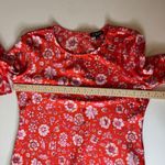 J.Crew  Winter‎ Garden Top in Poppy Fields Sz M Floral Bell Long Sleeve Preppy Photo 10