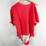 Hudson Jeans Hudson Cut Sleeve Pullover Grunge Distressed Sweatshirt Size Small Photo 2