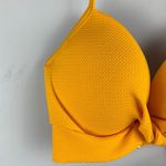 Shade & Shore  Sunflower Yellow Twist Bikini Top Photo 7