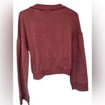 Project Social T  mauve wrap front vneck sweater Photo 1