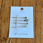 Loft  Jewel Hair Clips - NWT Photo 0