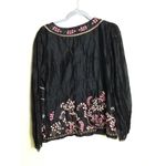 Sundance Women Boho Long Sleeve Peasant V Photo 3