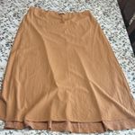 Abercrombie & Fitch Crinkle Textured Maxi skirt brown Matching Set Size XL Photo 6
