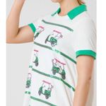 Fantastic Fawn  Dress Size Large Golf Cart Par-Tee With Me Sequin Sports NWT Photo 3