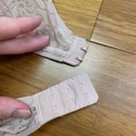 Natori 34D Beige Jacquard Lace Lined Bra Adjustable Straps Hook Eye Closure Tan Size undefined Photo 4