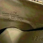 Gibson Latimer  Snakeskin multicolor Leather mule block heels Sz‎ 7 Photo 3