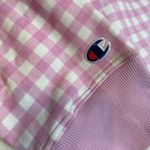 Champion Campus French Terry Crew Pink White Embroidered Extra Large NWOT Photo 4